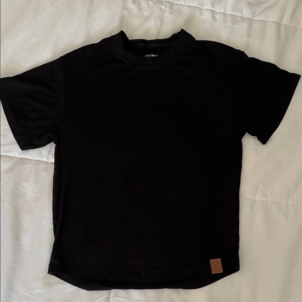 Little Bipsy - bamboo cotton tshirt - black